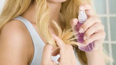 Moisturizing hair sprays: variety and choice