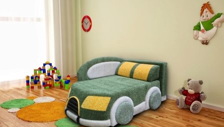 Choosing a children's sofa in the form of a car