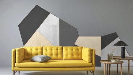 Yellow sofas: use in the interior, color combinations