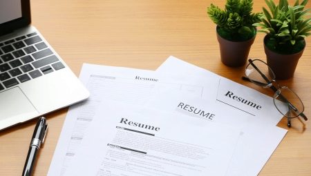 Resume design: rules and examples
