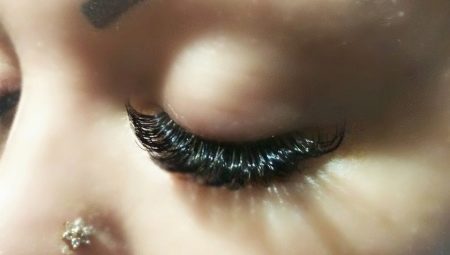Velvet volume in eyelash extension