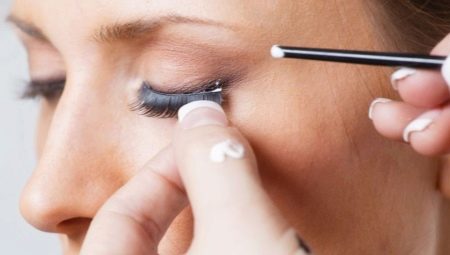 What can replace false eyelash glue?