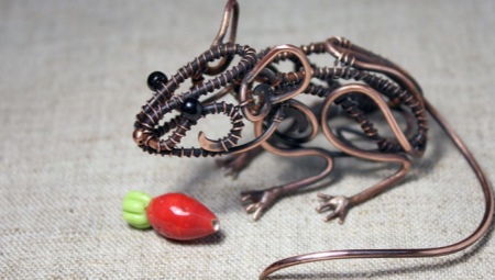 What copper wire crafts can be made?