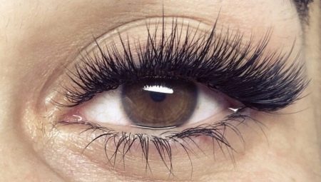 Ray-effect eyelash extensions