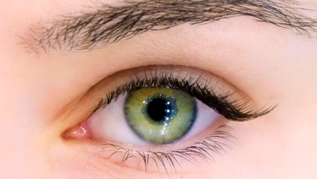 Extension of the corners of the eyelashes
