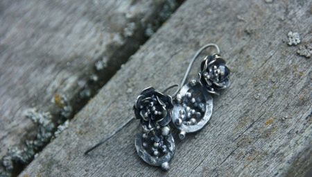 Oxidized silver