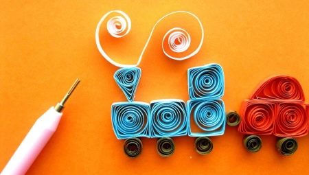Idées et schémas de quilling pour les enfants d'âges différents