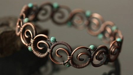 How to make original copper wire jewelry with your own hands?