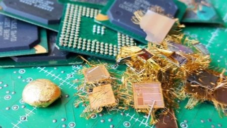 How to get gold from radio components?