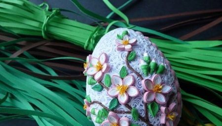 How to make quilling Easter eggs?