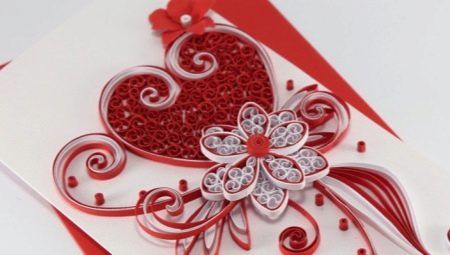 How to make a heart from quilling?