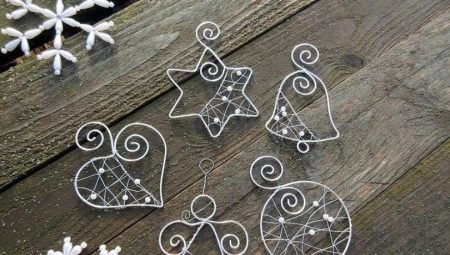 What kind of New Year's crafts can be made from wire?