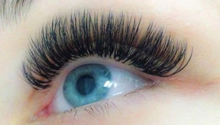 Features of volumetric eyelash extension