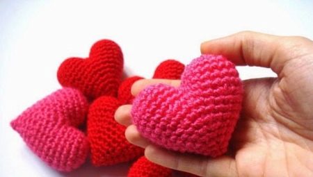 Crochet amigurumi heart: scheme and technique
