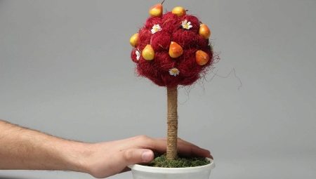 Making topiary from fruits