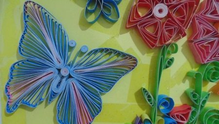 How to make a quilling butterfly?