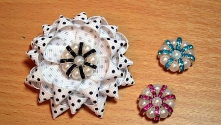 How to make the middle for kanzashi?