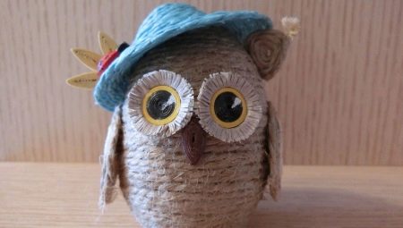 How to make an owl from jute and what is needed for this?