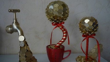 Original topiary from coins
