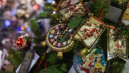 Soviet Christmas tree decorations - back to the past