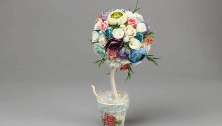Corrugated paper topiary production technology