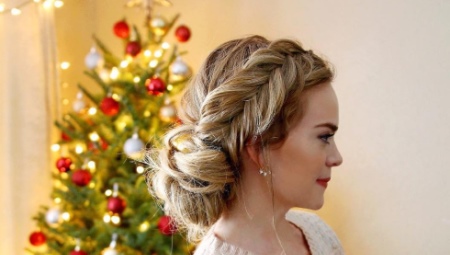 Review of hairstyles for the New Year