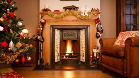 Tout sur la décoration d'une cheminée du Nouvel An