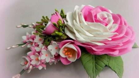 All about roses from foamiran