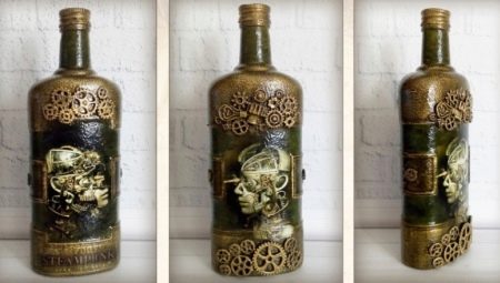 Steampunk bottles