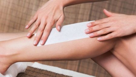 Depilation with wax at home