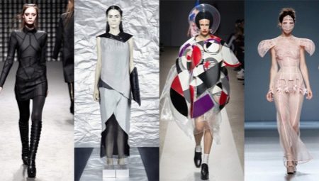 Features of futuristic clothing