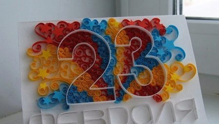 What crafts can be made from paper on February 23?
