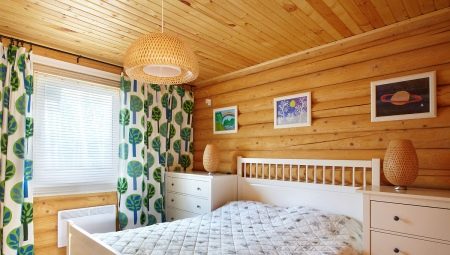 Bedroom design in the country