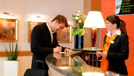 Occupations in hotel service