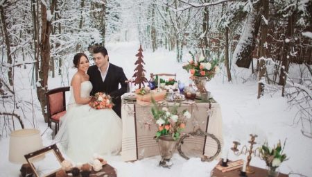Winter wedding: advantages, disadvantages and decor options