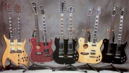 Guitars with two necks