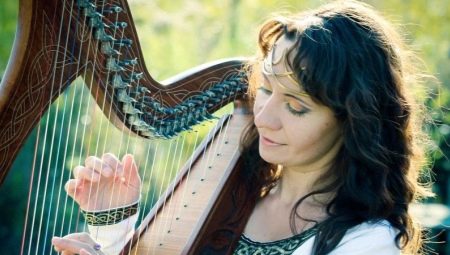 Celtic harp: description and methods of playing
