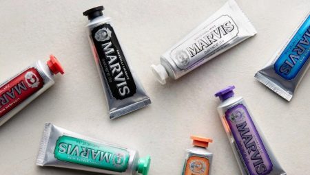 Review of toothpastes Marvis