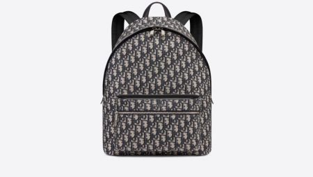 Dior branded backpacks