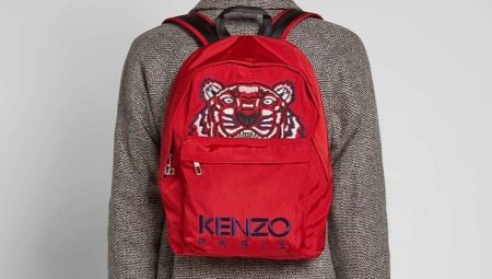 Kenzo branded backpacks