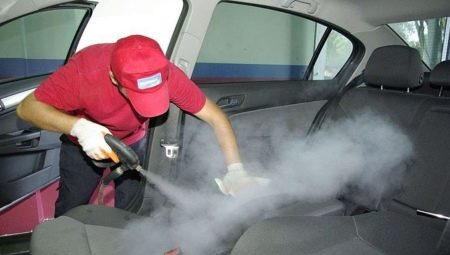 Do-it-yourself dry cleaning of the car interior
