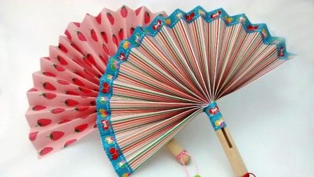 How to make a paper fan with your own hands?