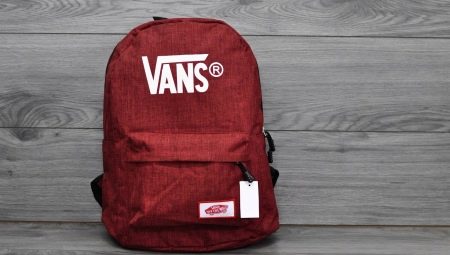 Overview of VANS backpacks