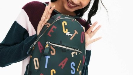 Features of Lacoste backpacks
