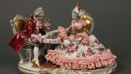 Antique porcelain figurines