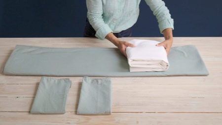 How to fold bedding compactly?