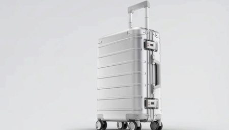 Overview of aluminum suitcases