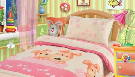 Features of bed linen Fidget