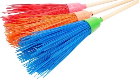 Plastic brooms for home
