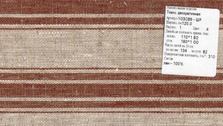 Densité du tissu de literie